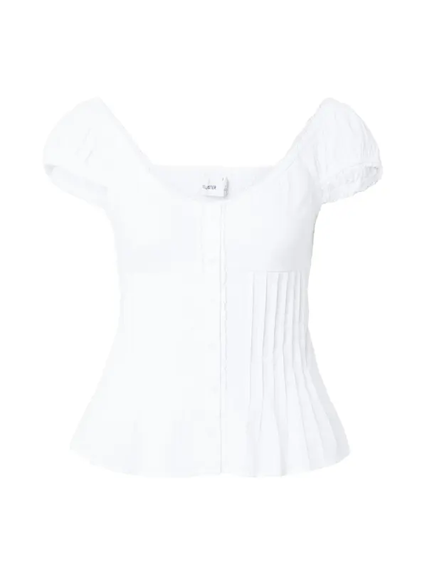 HOLLISTER HOLLISTER Bluza  bela