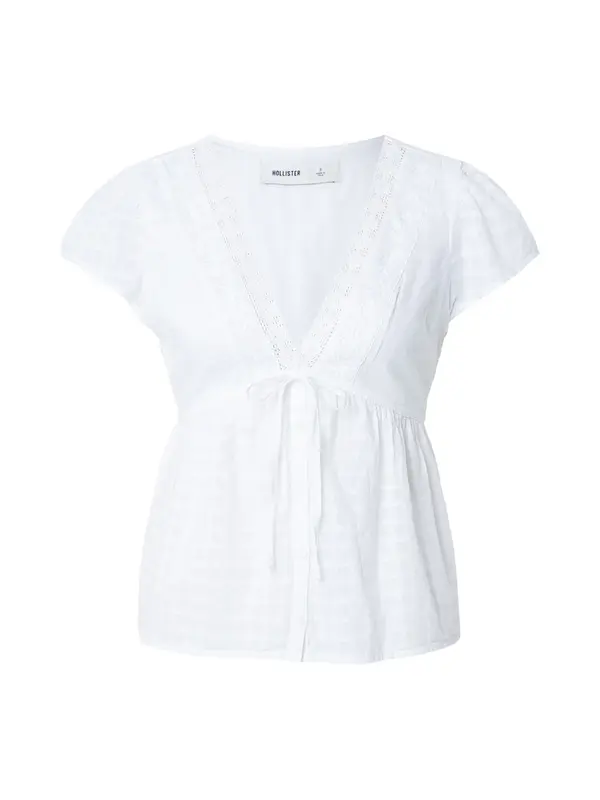 HOLLISTER HOLLISTER Bluza  bela