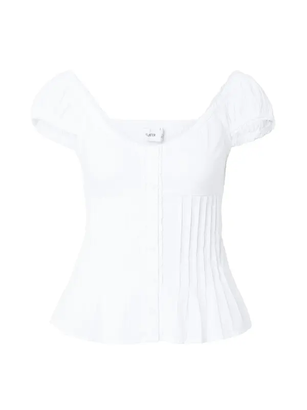 HOLLISTER HOLLISTER Bluza  bela
