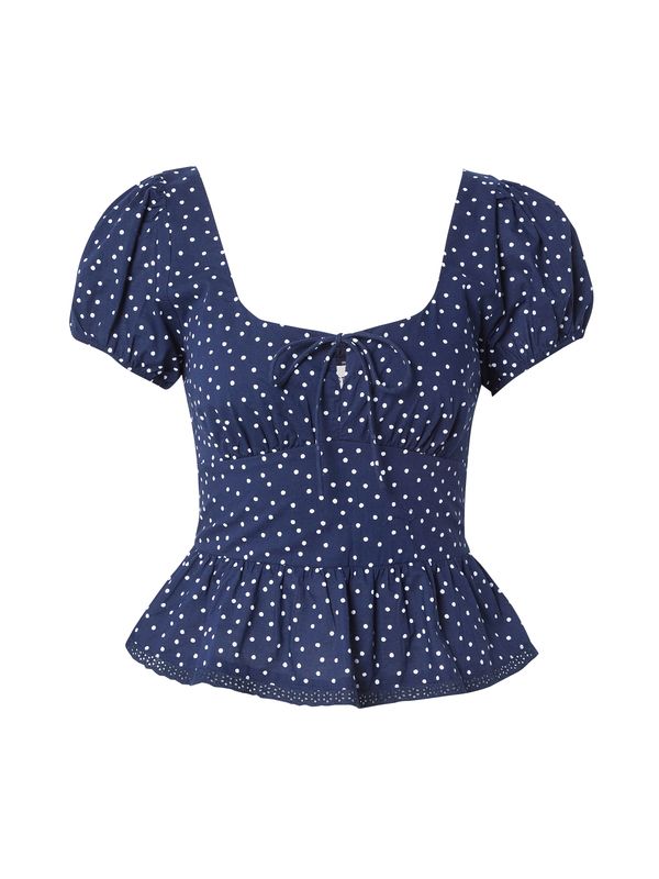 HOLLISTER HOLLISTER Bluza  marine / bela