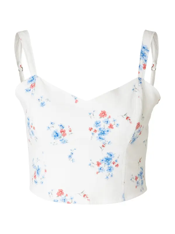 HOLLISTER HOLLISTER Bluza  modra / svetlo modra / pitaja / bela