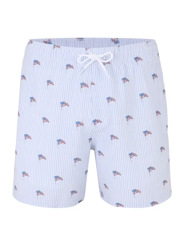 HOLLISTER HOLLISTER Boksarice  modra / svetlo modra / rdeča / bela