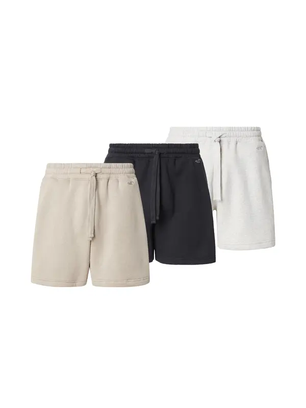 HOLLISTER HOLLISTER Hlače 'JAN2'  bež / črna / pegasto bela
