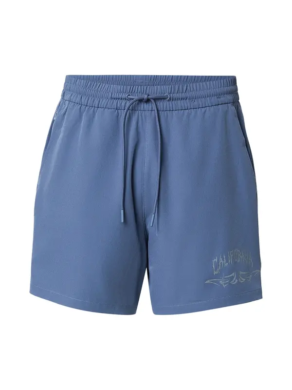 HOLLISTER HOLLISTER Hlače  siva / vijolično modra
