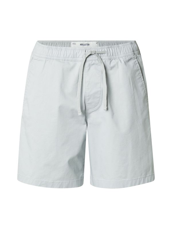 HOLLISTER HOLLISTER Hlače  svetlo siva