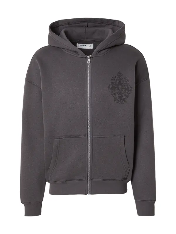 HOLLISTER HOLLISTER Jopa na zadrgo  črna