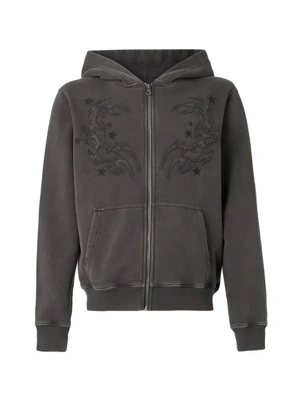HOLLISTER HOLLISTER Jopa na zadrgo  črna