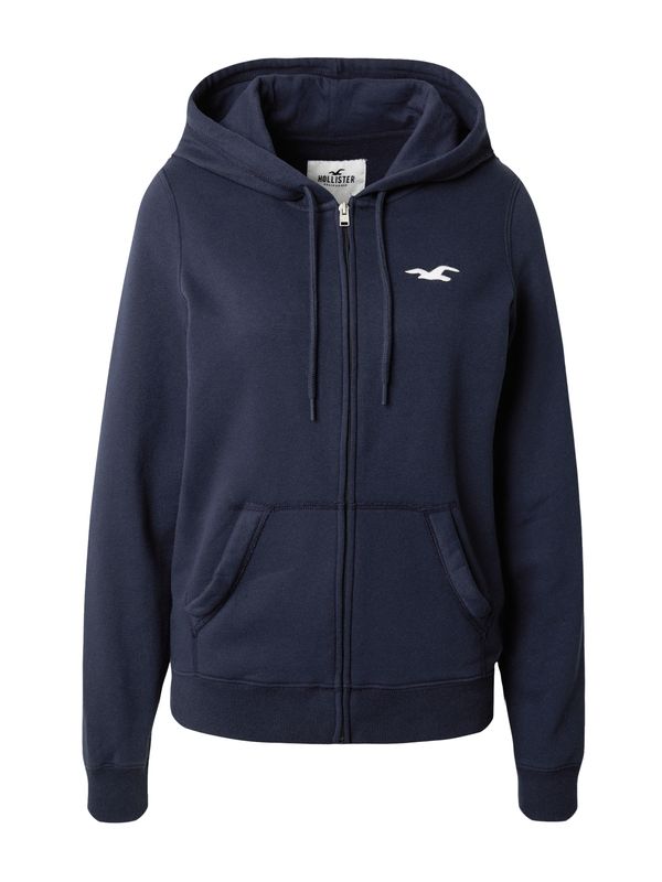 HOLLISTER HOLLISTER Jopa na zadrgo  mornarska / bela