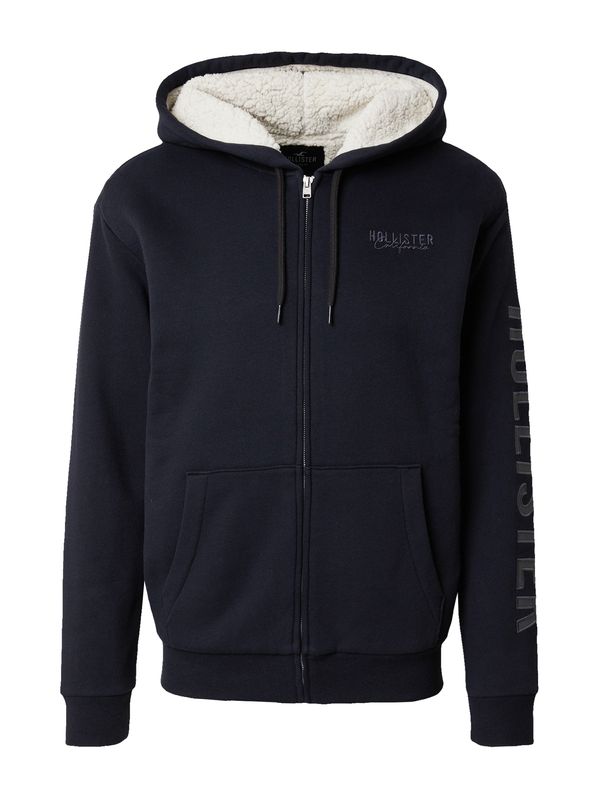 HOLLISTER HOLLISTER Jopa na zadrgo  mornarska / temno siva