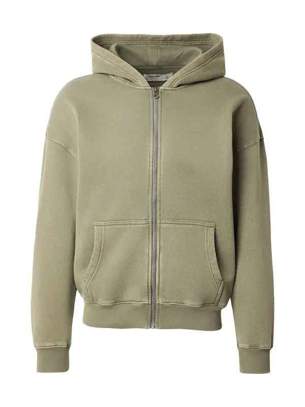 HOLLISTER HOLLISTER Jopa na zadrgo  oliva