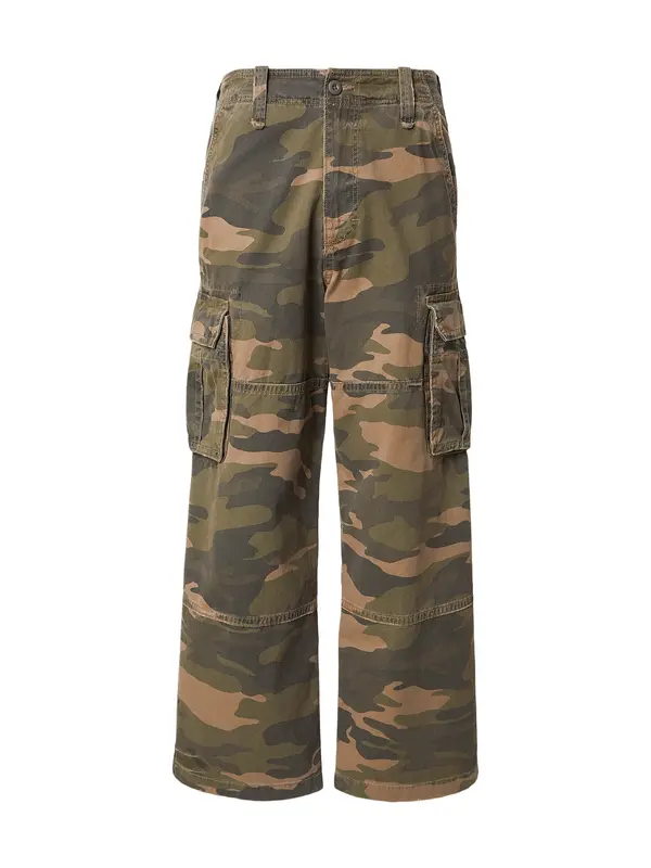 HOLLISTER HOLLISTER Kargo hlače  bež / rjava / oliva