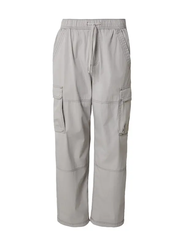 HOLLISTER HOLLISTER Kargo hlače  svetlo siva
