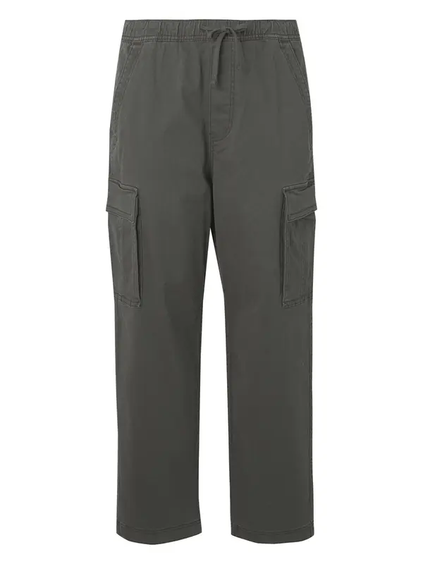 HOLLISTER HOLLISTER Kargo hlače  temno zelena