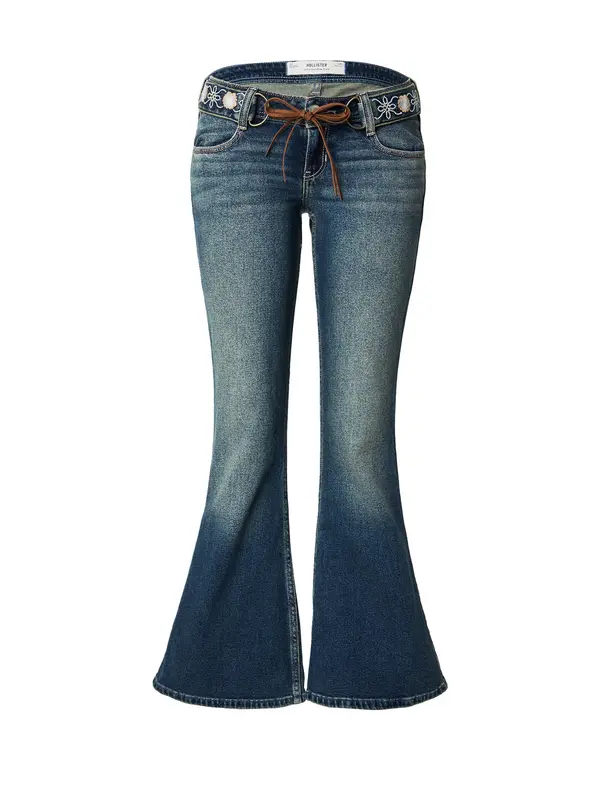 HOLLISTER HOLLISTER Kavbojke 'SANTA MONICA'  moder denim / svetlo modra / kapučino