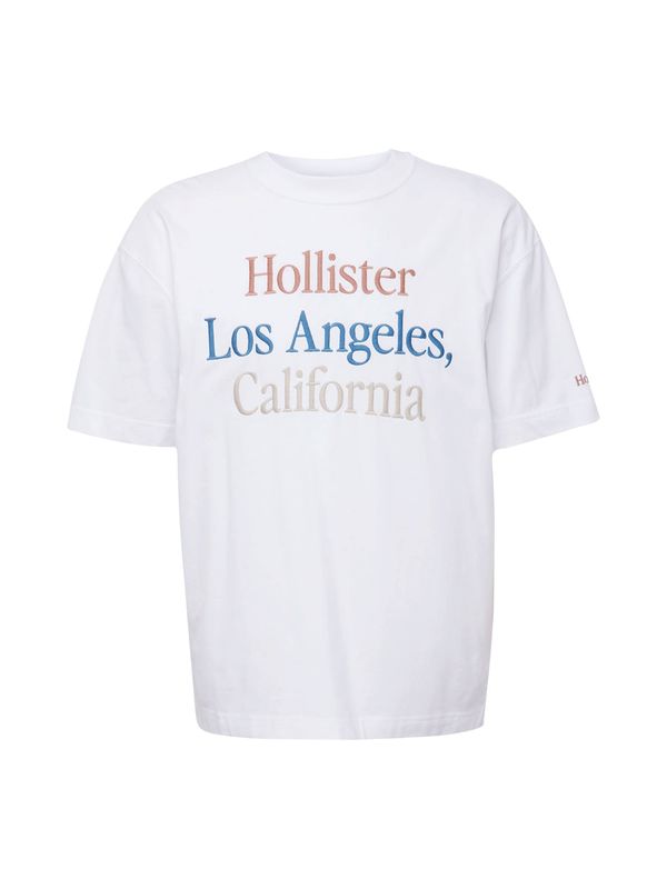 HOLLISTER HOLLISTER Majica  bež / svetlo modra / oranžna / bela