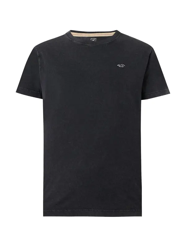 HOLLISTER HOLLISTER Majica  črna