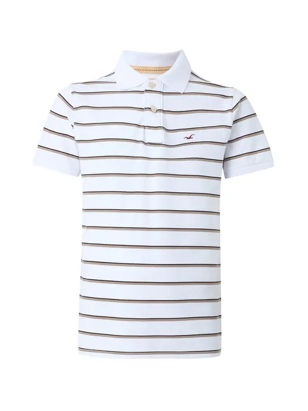 HOLLISTER HOLLISTER Majica  črna / bela