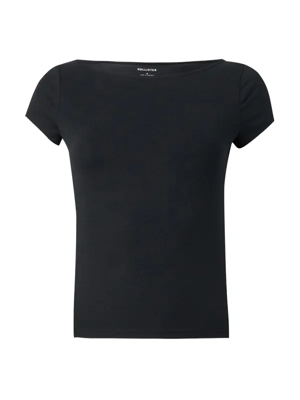 HOLLISTER HOLLISTER Majica  črna