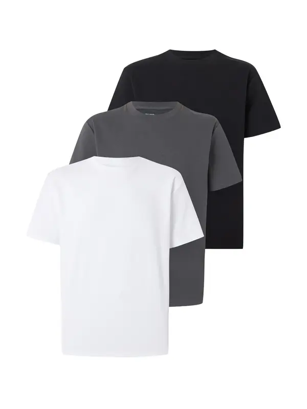 HOLLISTER HOLLISTER Majica  kamen / črna / bela