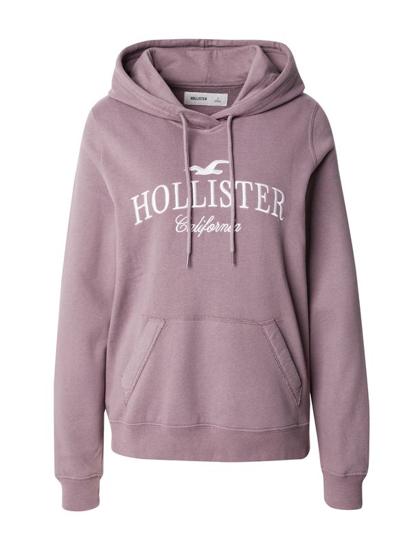 HOLLISTER HOLLISTER Majica  mauve / bela