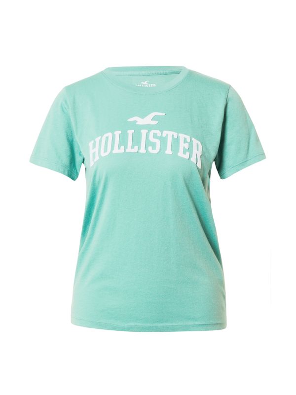 HOLLISTER HOLLISTER Majica  meta / bela