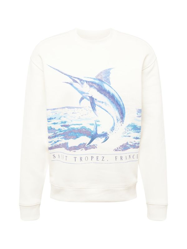 HOLLISTER HOLLISTER Majica  modra / marine / bela