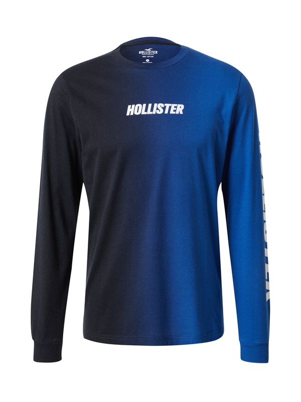 HOLLISTER HOLLISTER Majica  modra / mornarska / bela