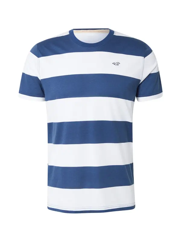 HOLLISTER HOLLISTER Majica  mornarska / bela