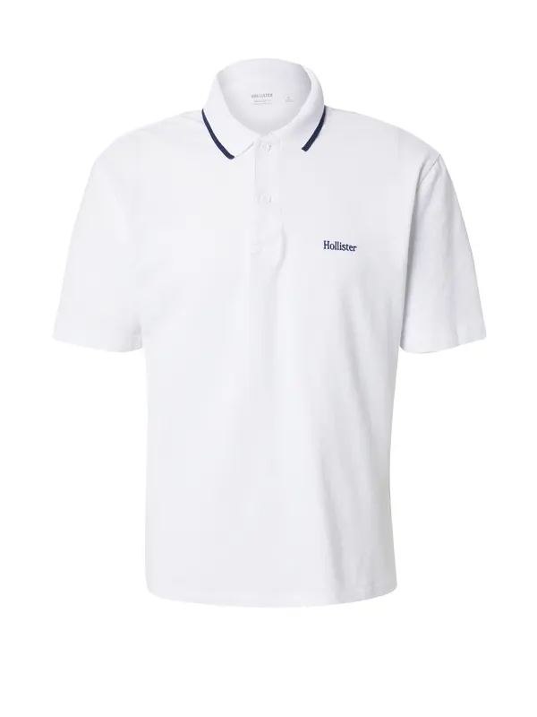 HOLLISTER HOLLISTER Majica  mornarska / bela