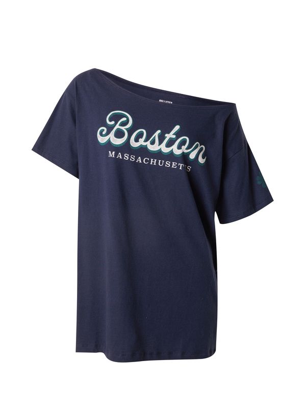 HOLLISTER HOLLISTER Majica  mornarska / jelka / bela