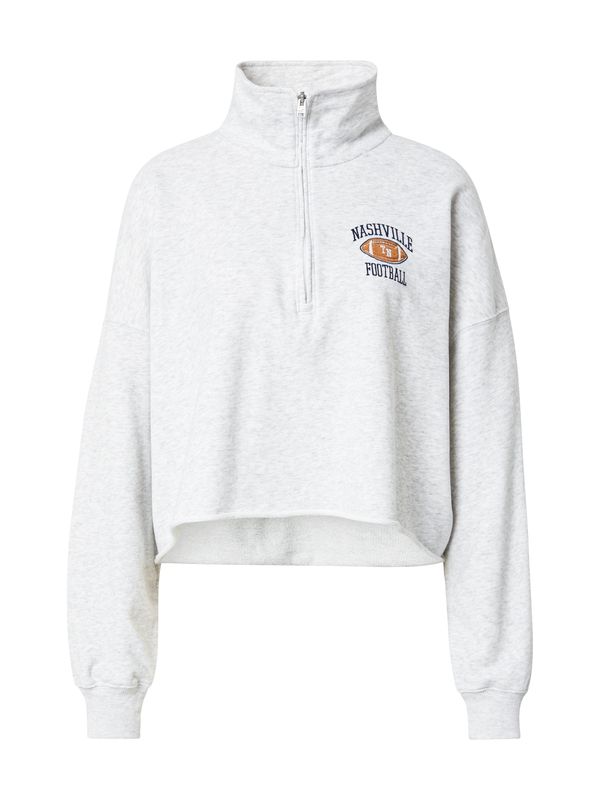 HOLLISTER HOLLISTER Majica  mornarska / karamel / svetlo siva