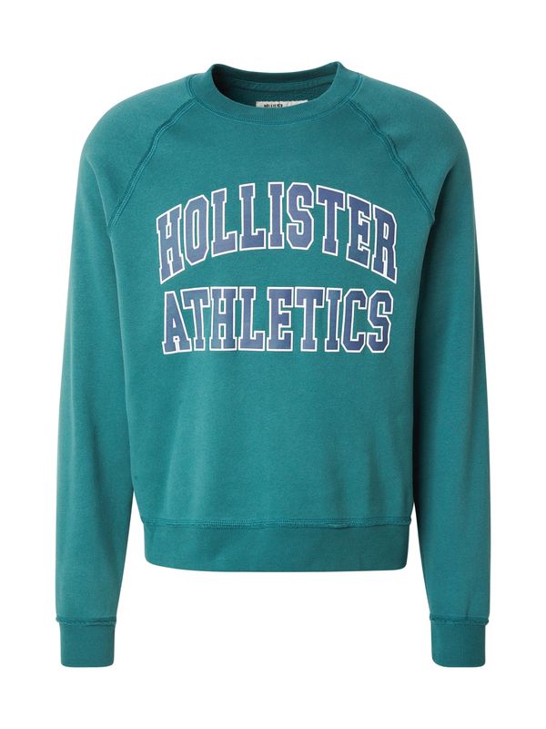 HOLLISTER HOLLISTER Majica  mornarska / petrol / bela