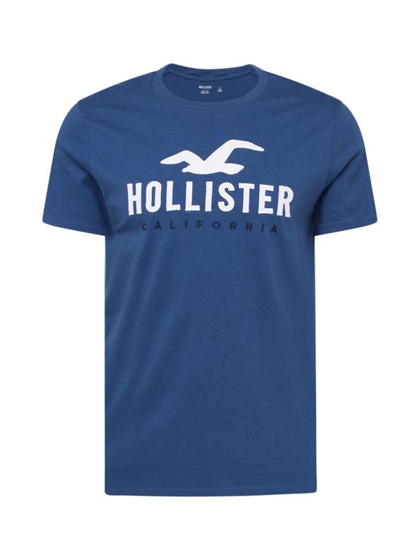 HOLLISTER HOLLISTER Majica  mornarska / temno modra / bela