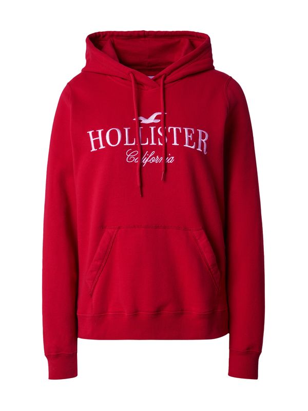 HOLLISTER HOLLISTER Majica  rdeča / bela