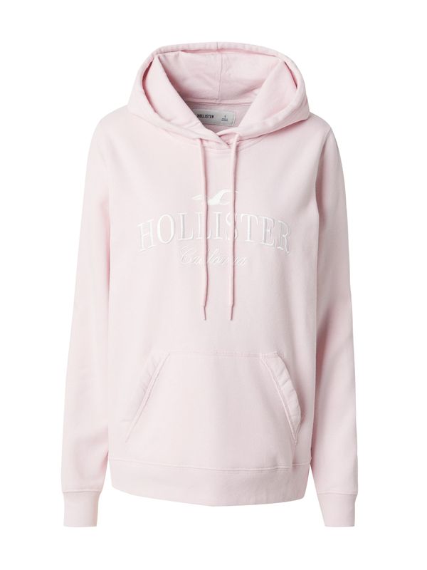 HOLLISTER HOLLISTER Majica  roza / bela