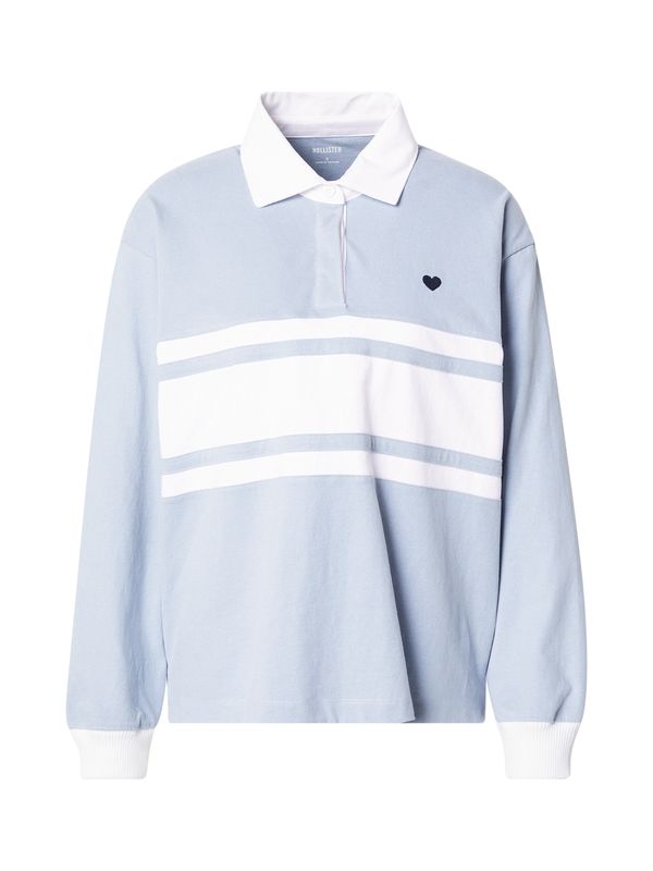 HOLLISTER HOLLISTER Majica  svetlo modra / bela