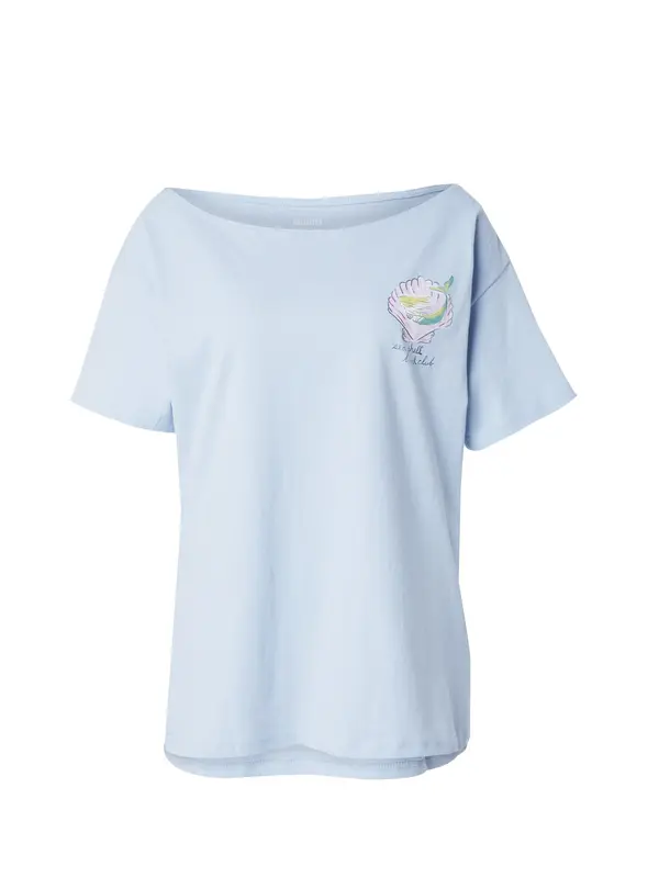 HOLLISTER HOLLISTER Majica  svetlo modra / svetlo rumena / trst / črna