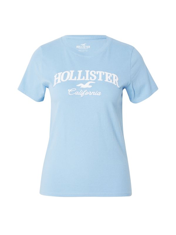 HOLLISTER HOLLISTER Majica 'TECH CHAIN 3'  svetlo modra / bela