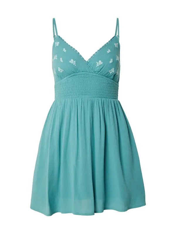 HOLLISTER HOLLISTER Obleka  cijansko modra / bela