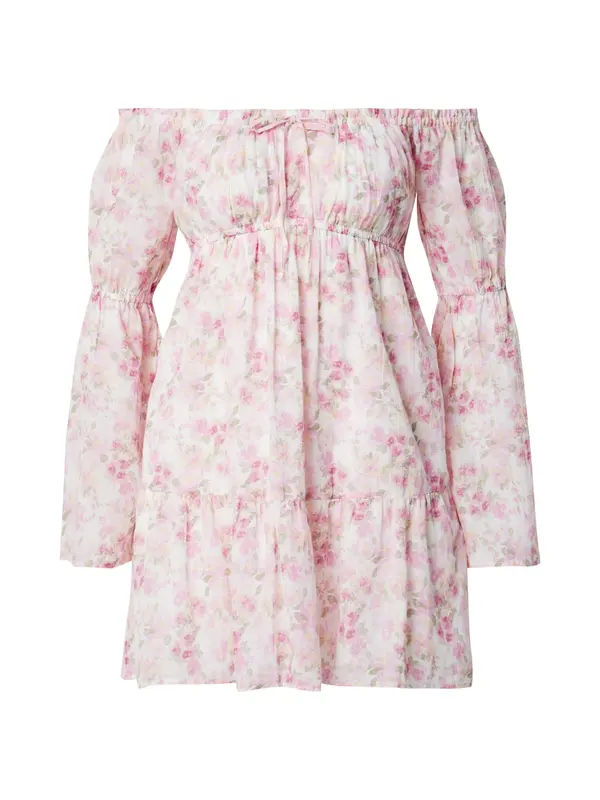 HOLLISTER HOLLISTER Obleka  svetlo zelena / roza / bela