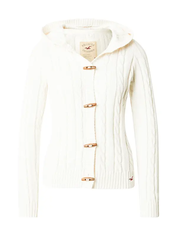 HOLLISTER HOLLISTER Pletena jopa  bela