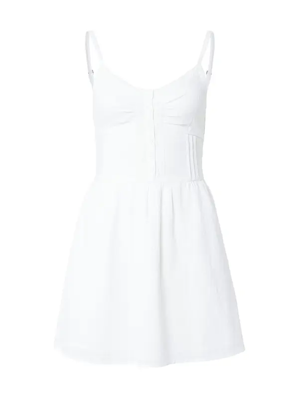 HOLLISTER HOLLISTER Poletna obleka  bela