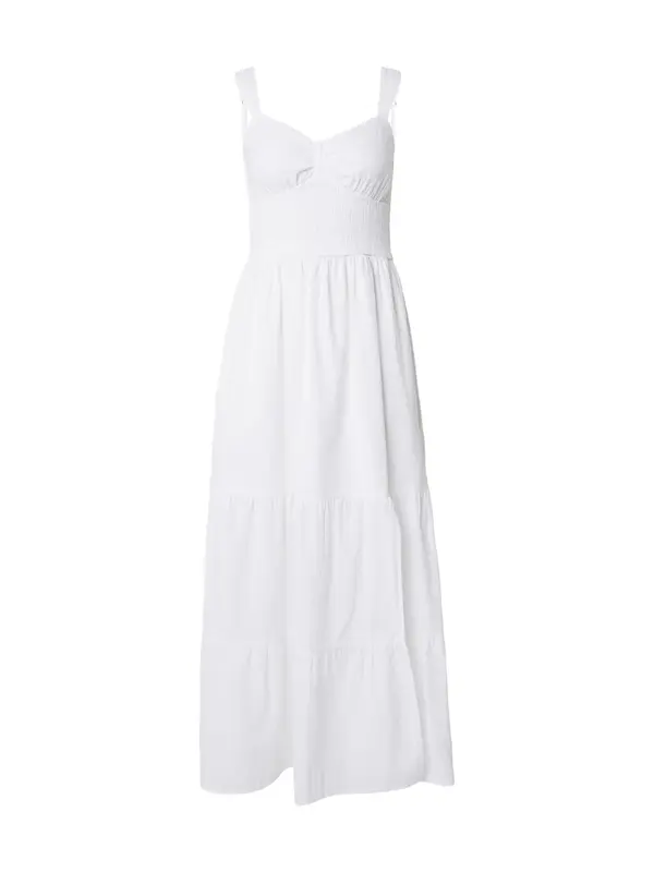 HOLLISTER HOLLISTER Poletna obleka  bela
