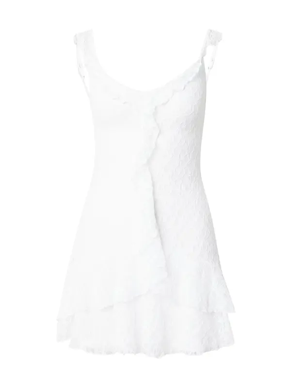 HOLLISTER HOLLISTER Poletna obleka  bela