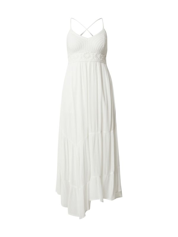 HOLLISTER HOLLISTER Poletna obleka  bela