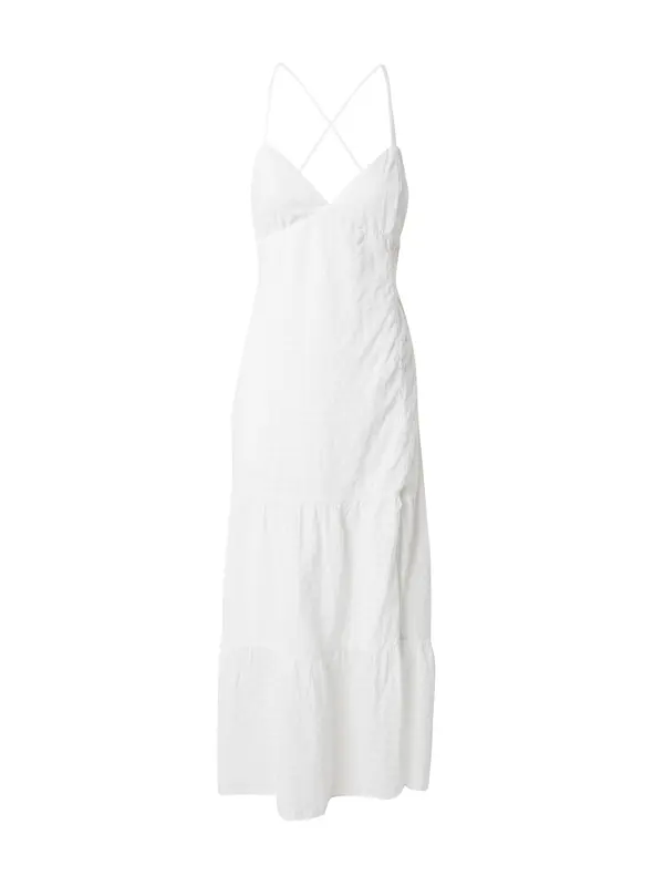 HOLLISTER HOLLISTER Poletna obleka  bela