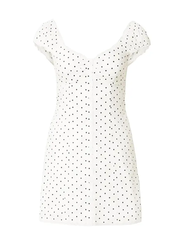 HOLLISTER HOLLISTER Poletna obleka  črna / bela