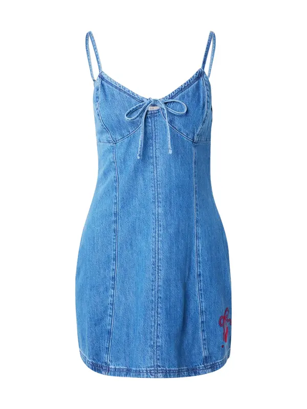 HOLLISTER HOLLISTER Poletna obleka  moder denim