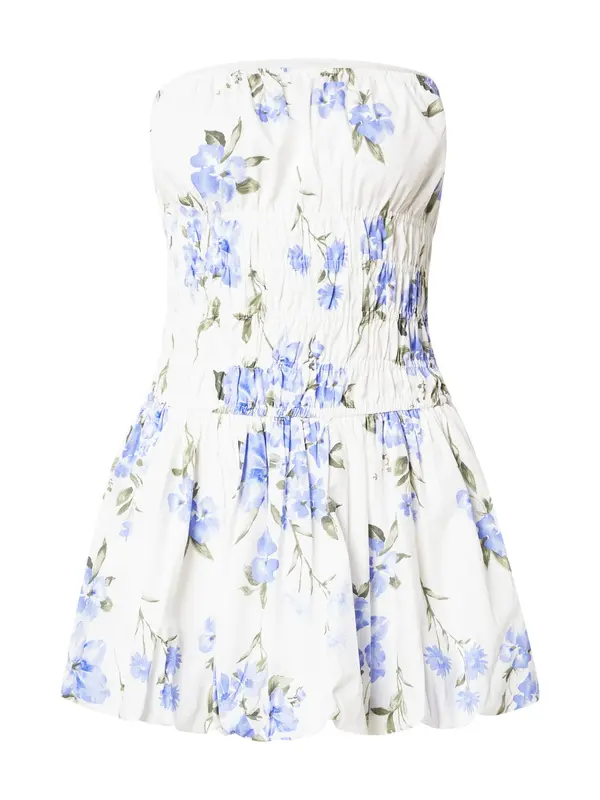 HOLLISTER HOLLISTER Poletna obleka  modra / pastelno zelena / temno zelena / bela