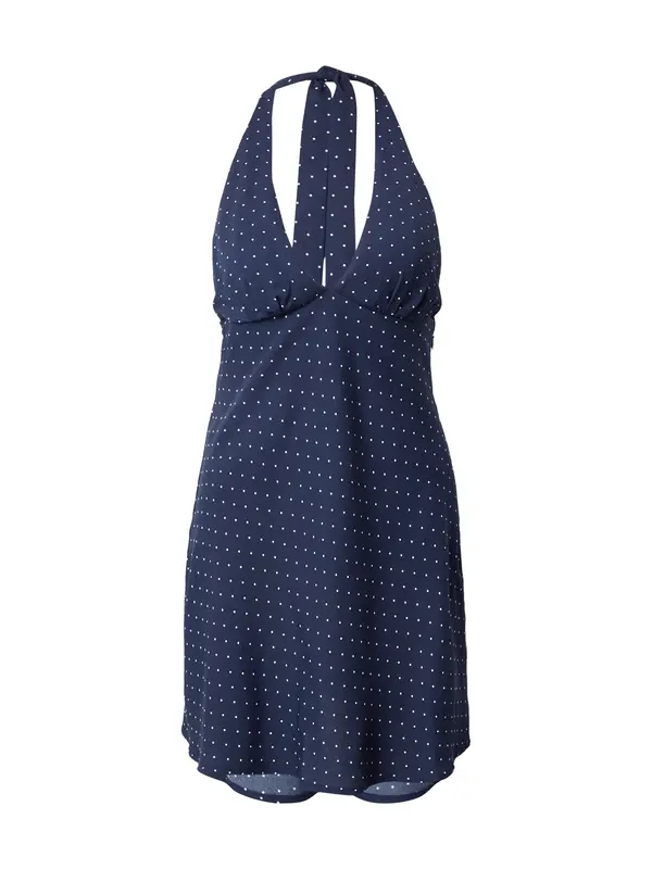 HOLLISTER HOLLISTER Poletna obleka  mornarska / bela